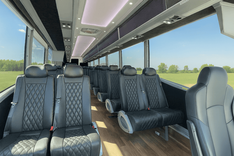 coach bus in Alexandria