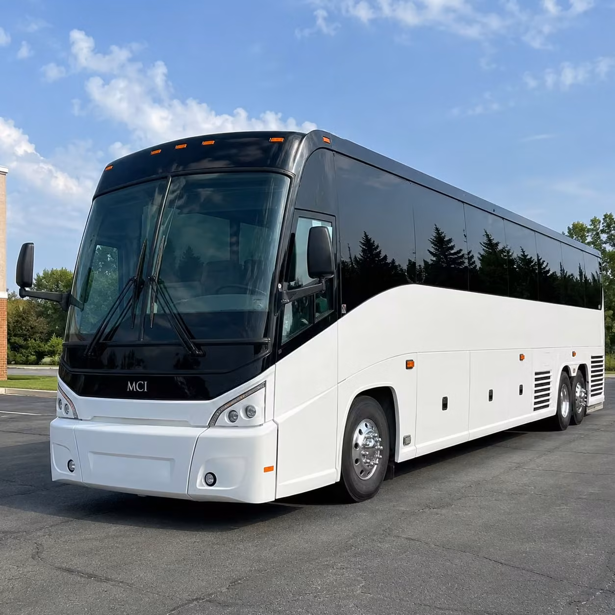alexandria 56 passenger charter bus rental
