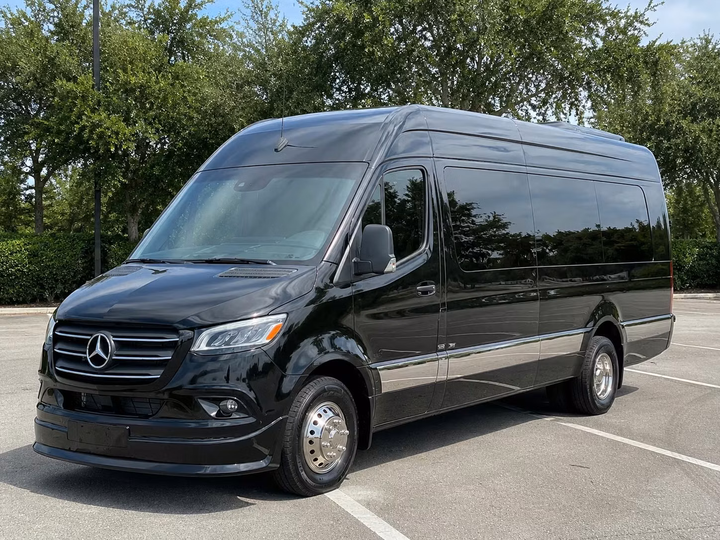 alexandria sprinter van rental with driver