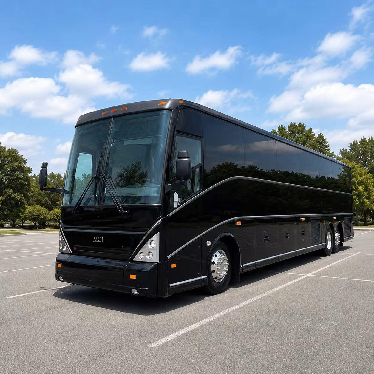 alexandria wedding shuttle bus rentals for ceremony and reception venues