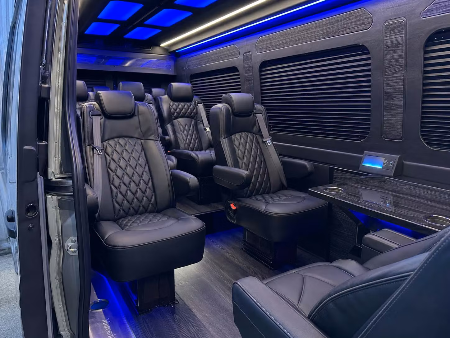 sprinter van transportation for groups and events across alexandria